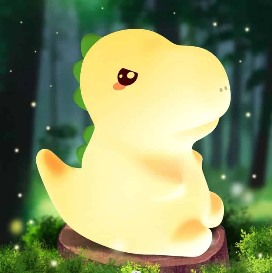 One Fire Dinosaur Night Light for Kids