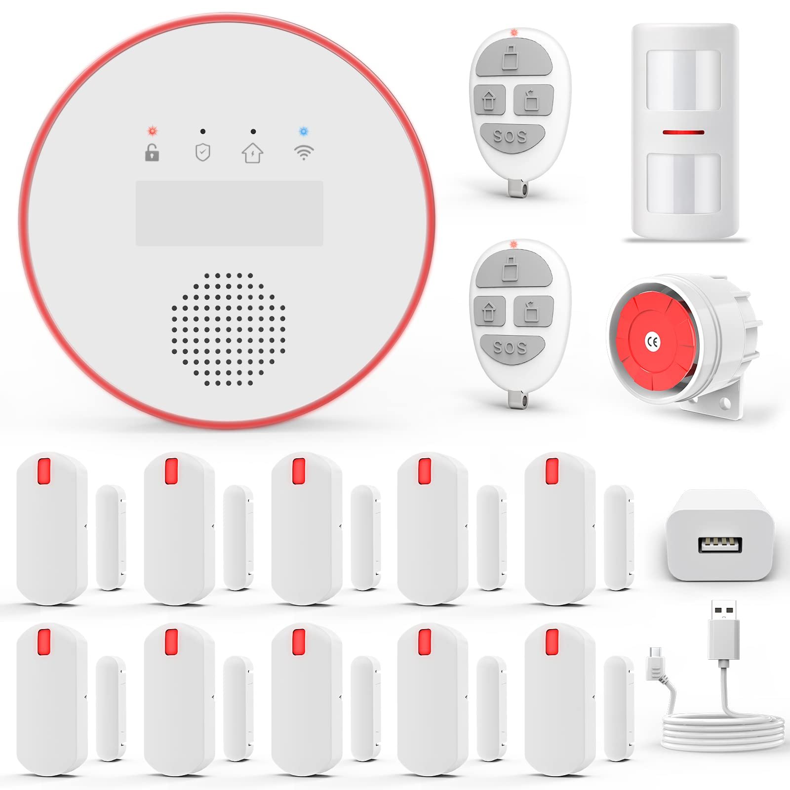 YISEELE Alarm System for Home Security