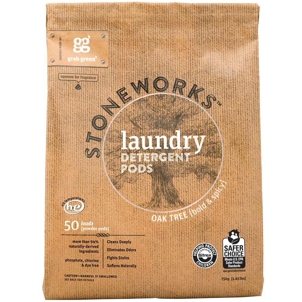 Grab Green Stoneworks Laundry Detergent Pods