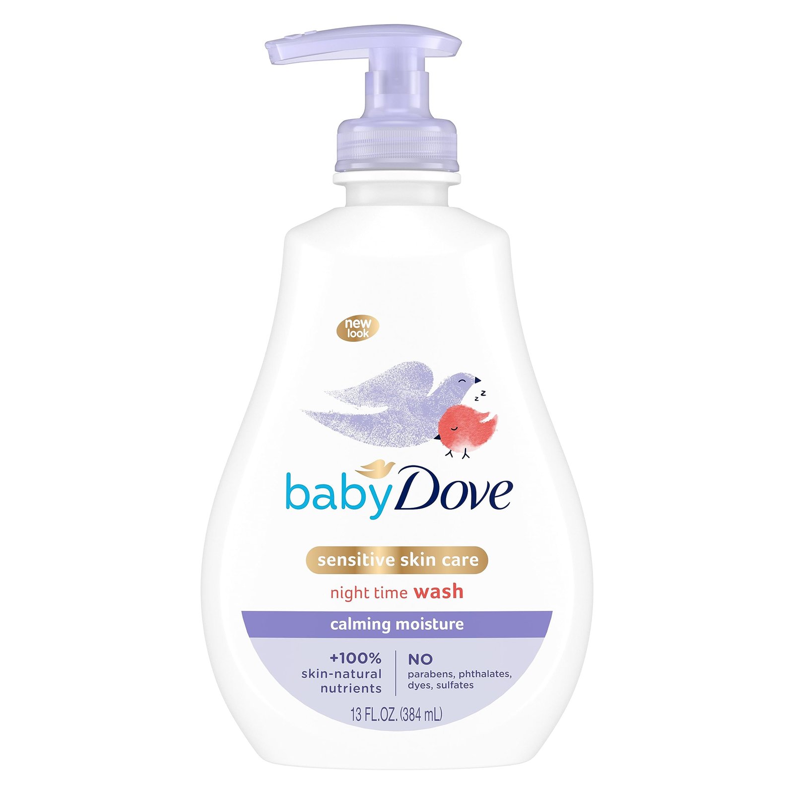 Baby Dove Calming Moisture Hypoallergenic Baby Wash