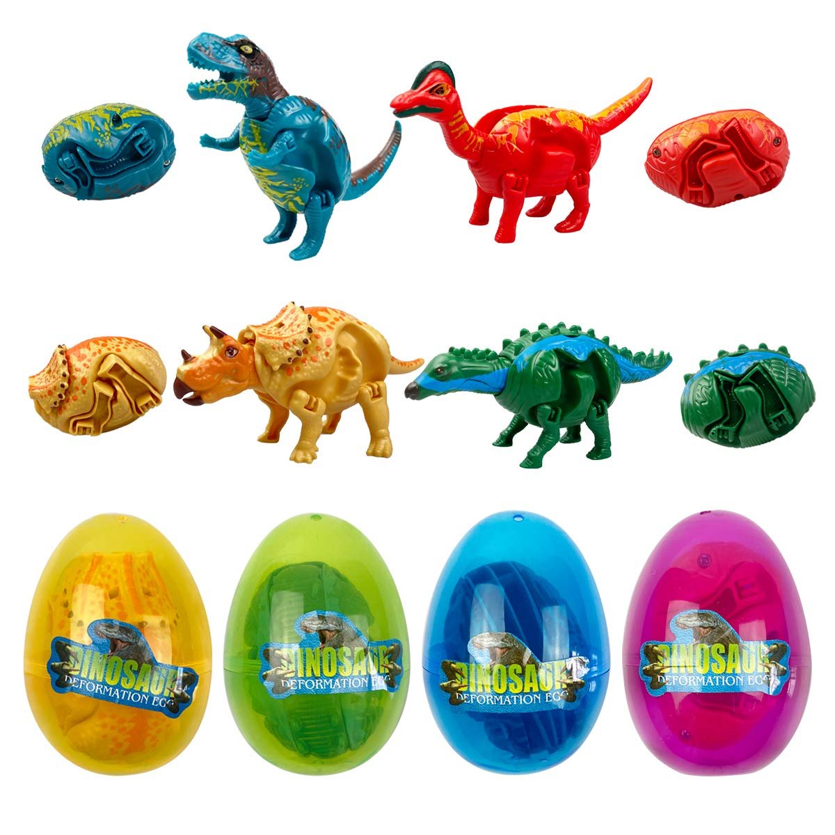JoFAN Dinosaur Deformation Eggs