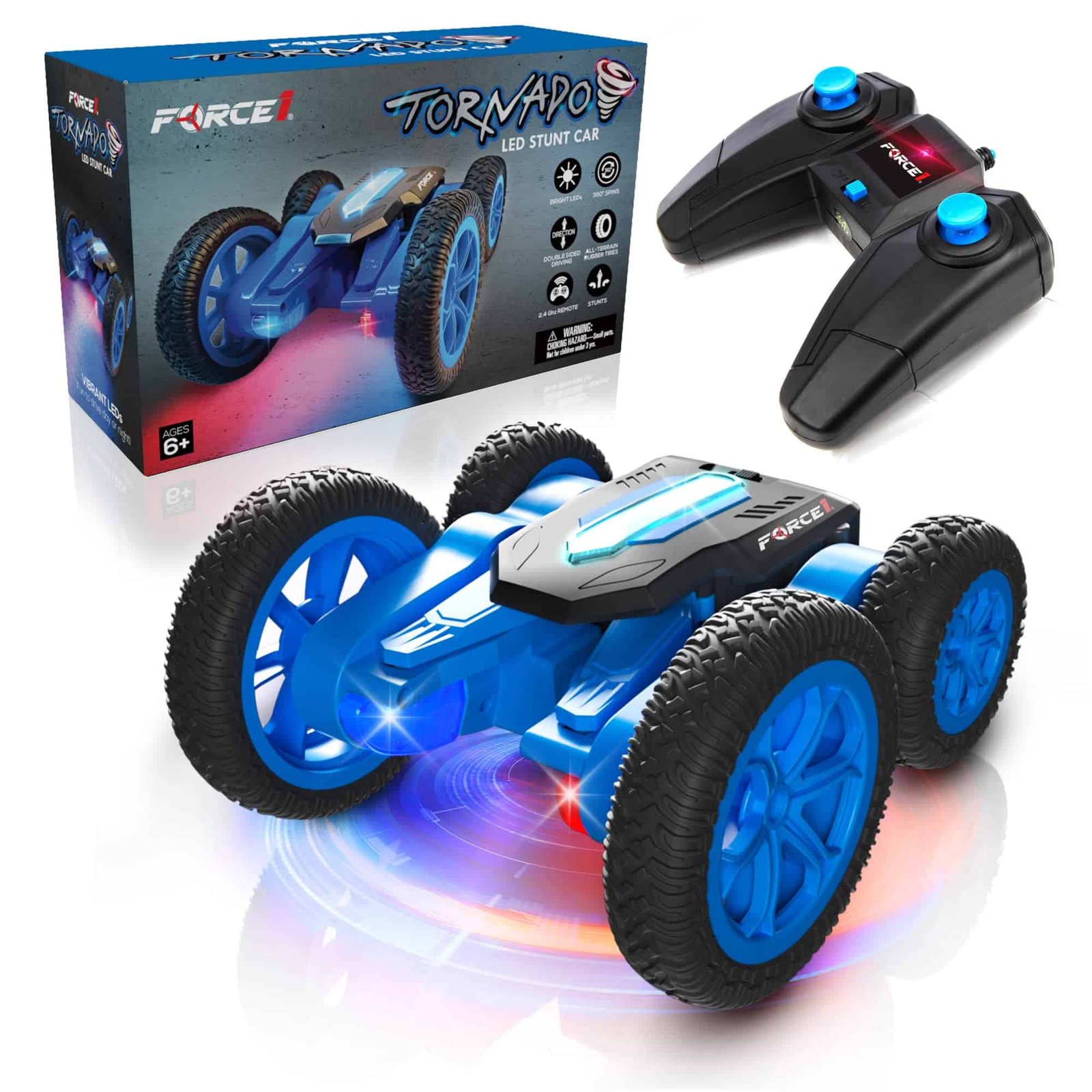 Force1 Tornado LED Remote Control Car for Kids best remote control car for kids
