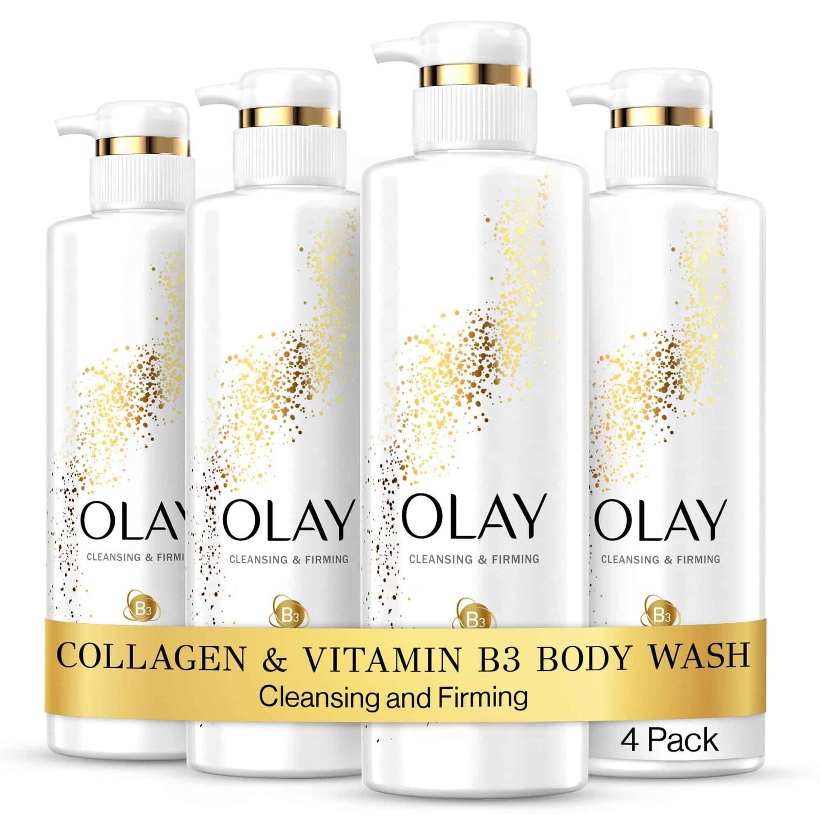 Olay Cleansing & Firming Body Wash with Vitamin B3 and Collagen